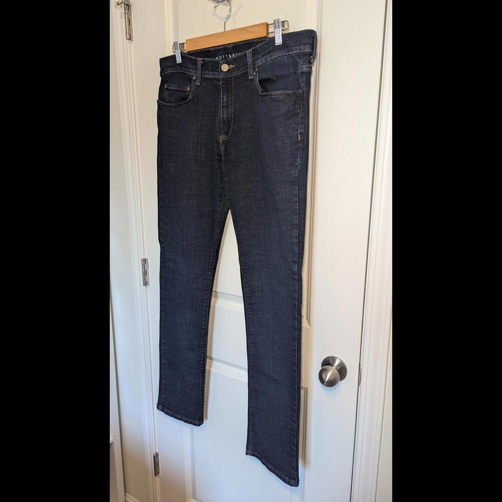 Mott & Bow - Men's Slim Fit Stretch Jeans 34 x 34 - Picture 2 of 5